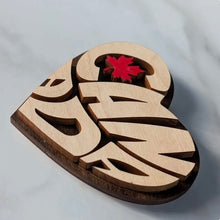 Load image into Gallery viewer, Canada Heart Magnet