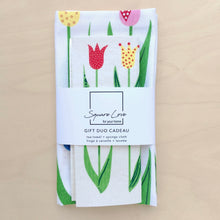 Load image into Gallery viewer, Tea Towel and Sponge Cloth Gift Set