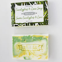 Load image into Gallery viewer, Eucalyptus and Lime Soap
