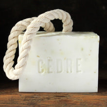 Load image into Gallery viewer, Clark & James Cèdre Soap on a Rope