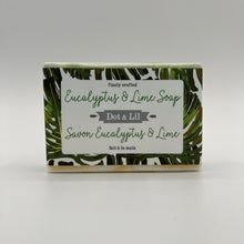 Load image into Gallery viewer, Eucalyptus and Lime Soap