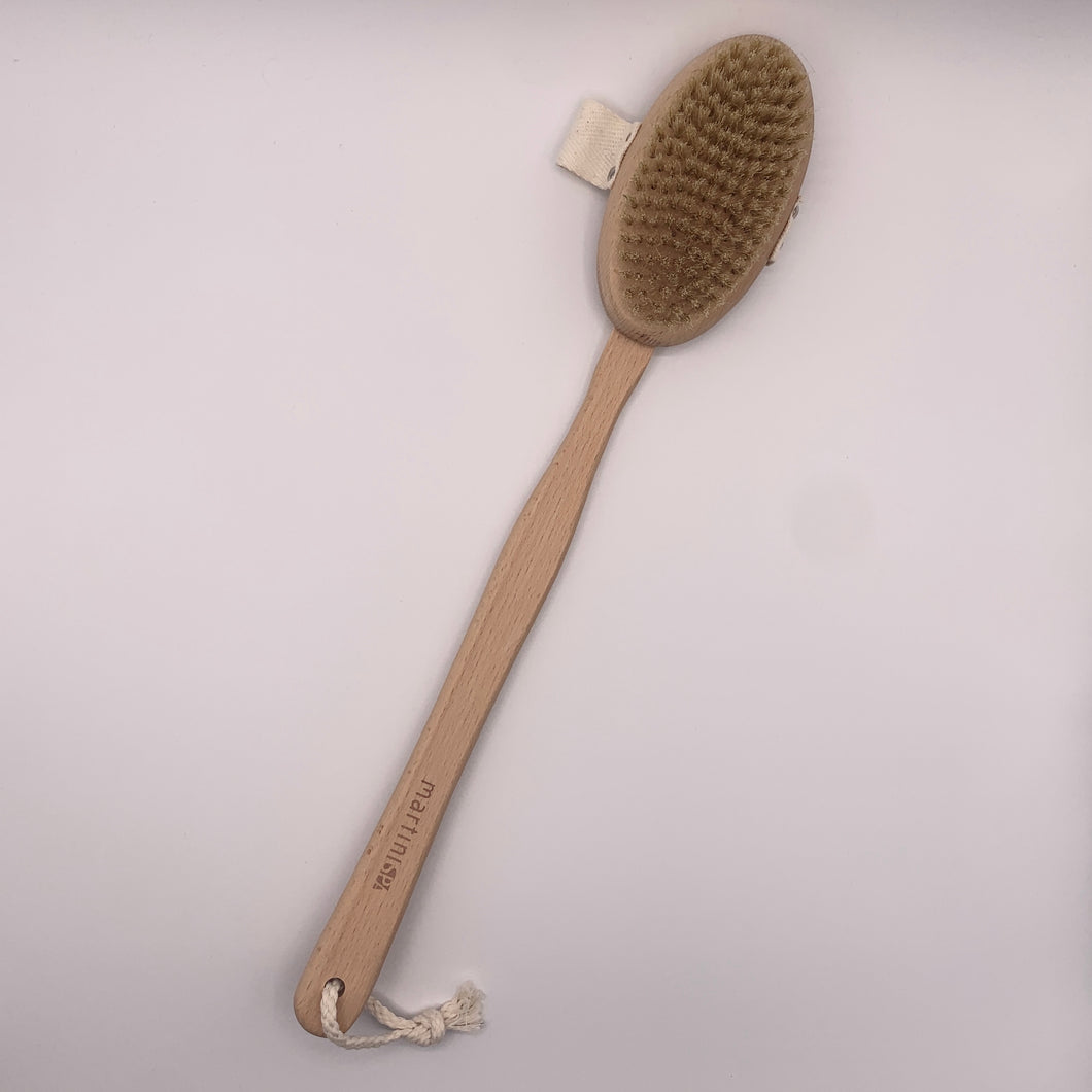 MASSAGE Natural Bristle Brush