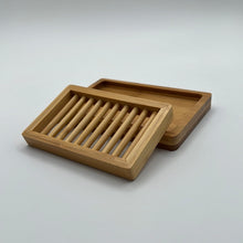 Load image into Gallery viewer, Bamboo Soap Dish Duo