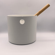 Load image into Gallery viewer, White KOLO Bucket and Ladle Set (Boxed)