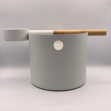 Load image into Gallery viewer, White KOLO Bucket and Ladle Set (Boxed)