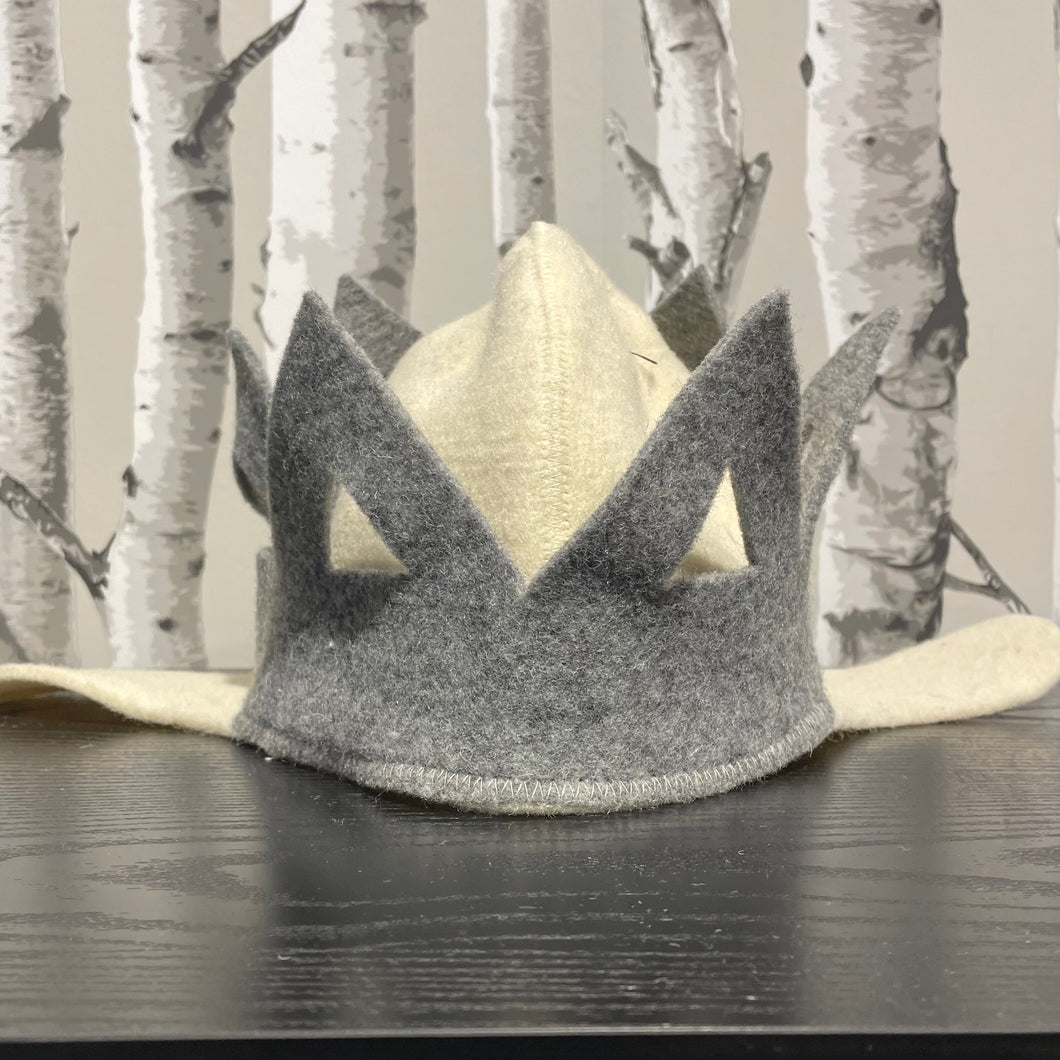 Crown Felt Sauna Hat