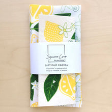 Load image into Gallery viewer, Tea Towel and Sponge Cloth Gift Set
