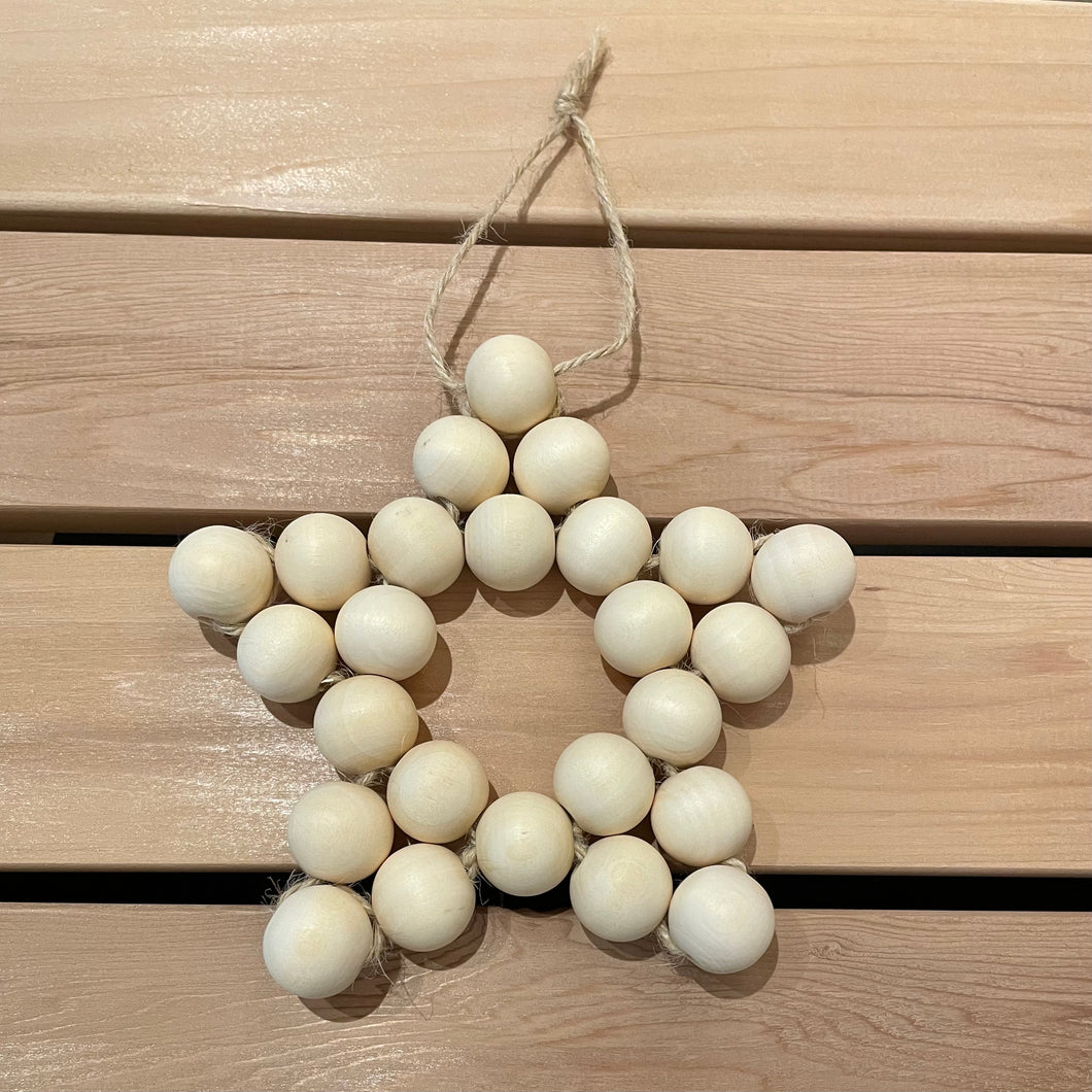 Beaded Star Ornament