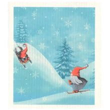 Load image into Gallery viewer, More Joy Christmas Dishcloths
