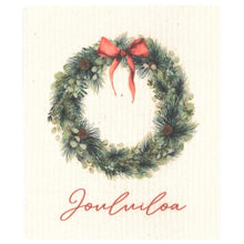 Load image into Gallery viewer, More Joy Christmas Dishcloths
