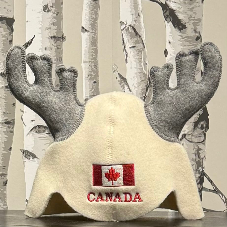 Canada Felt Sauna Hat
