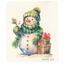 Load image into Gallery viewer, More Joy Christmas Dishcloths
