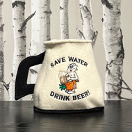 Beer Stein Felt Sauna Hat