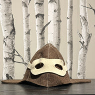 Biker Felt Hat