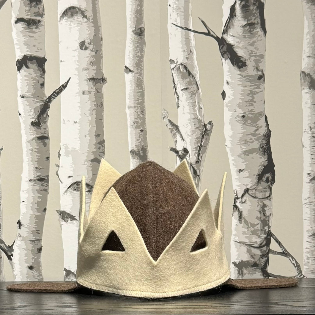 Crown Felt Sauna Hat