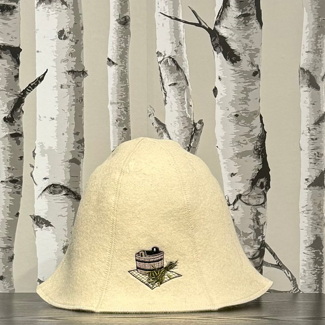 Sauna Bucket Felt Hat