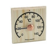 Pine Square Thermometer