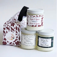 Holiday Candle Trio Mini Candle Set