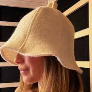 Pure Canadian Wool Sauna Hat