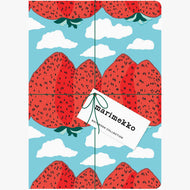 Marimekko Strawberry Notebook Trio