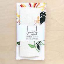 Load image into Gallery viewer, Tea Towel and Sponge Cloth Gift Set
