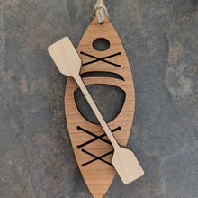 Load image into Gallery viewer, Canada Themed Wooden Ornaments

