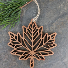 Load image into Gallery viewer, Canada Themed Wooden Ornaments
