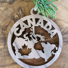 Load image into Gallery viewer, Canada Themed Wooden Ornaments
