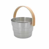 ”Pyörre” Natural Aluminum Sauna Bucket