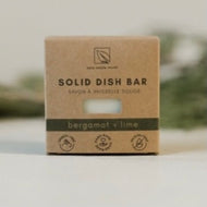 Bergamot + Lime Solid Dish Bar