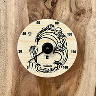 Lake Life Pine Sauna Thermometer