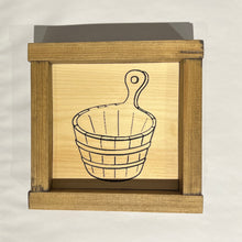 Load image into Gallery viewer, Handmade Wood Sauna Picture Set
