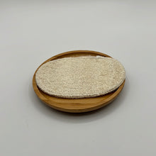 Load image into Gallery viewer, Bamboo + Loofah Soap Dish Duo
