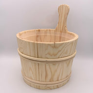 Large Pine Sauna Bucket