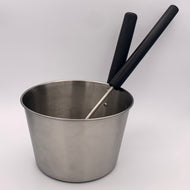 Modern Stainless Steel Sauna Set