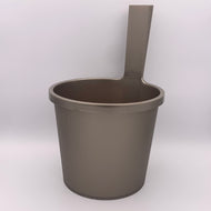 Champagne Plastic Sauna Bucket