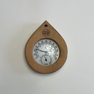 Cedar Thermometer/Hygrometer