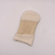 BIO Organic Sisal and Cotton Mitt
